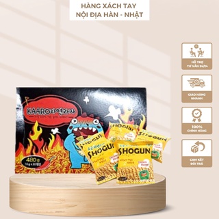 Mì tôm trẻ em shogun hàn quốc thùng 30 gói vị phô mai siêu ngon