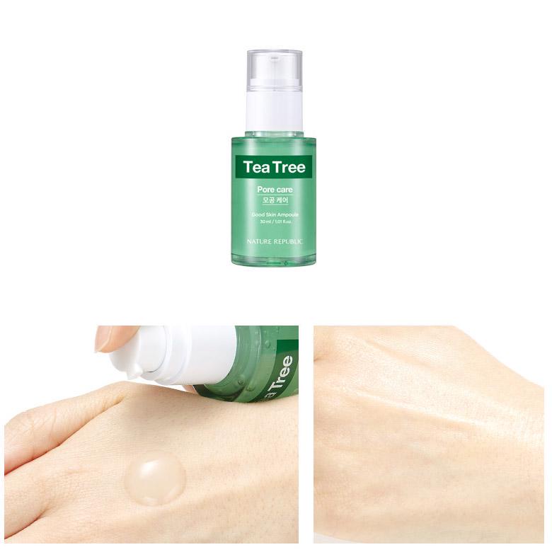 Tinh chất ngăn ngừa mụn Nature Republic Good Skin Tea Tree Ampoule 30ml