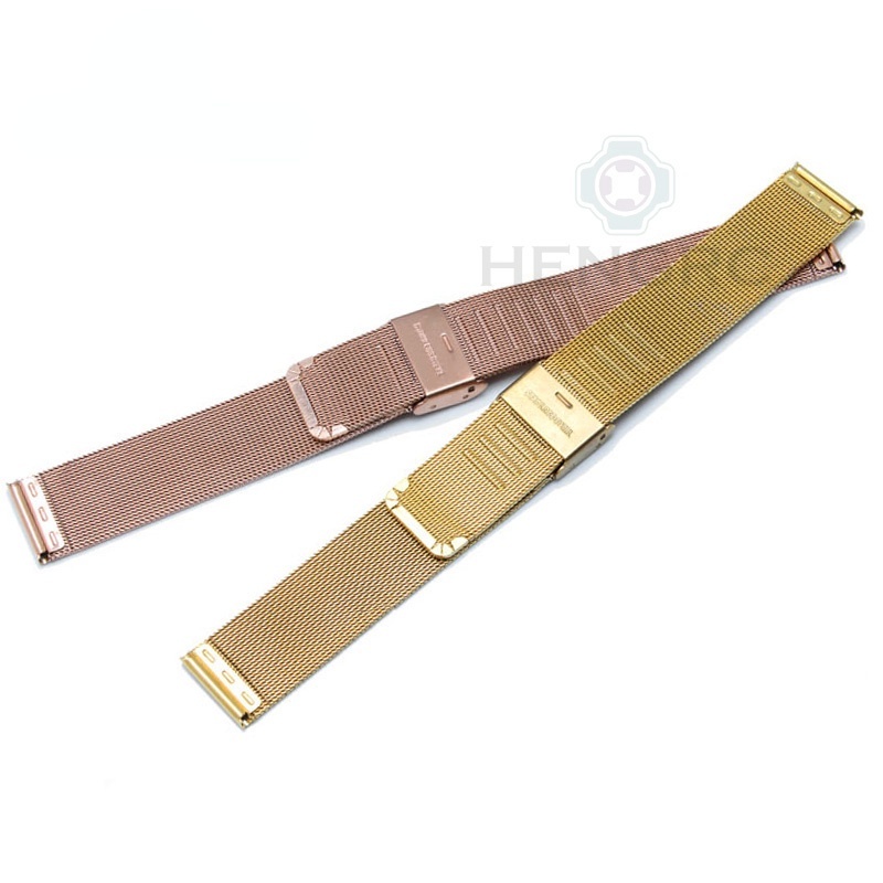 Dây Đeo Đồng Hồ Bằng Inox Cao Cấp 8 10 12 14 16 17 18 19 20 21 22 24mm