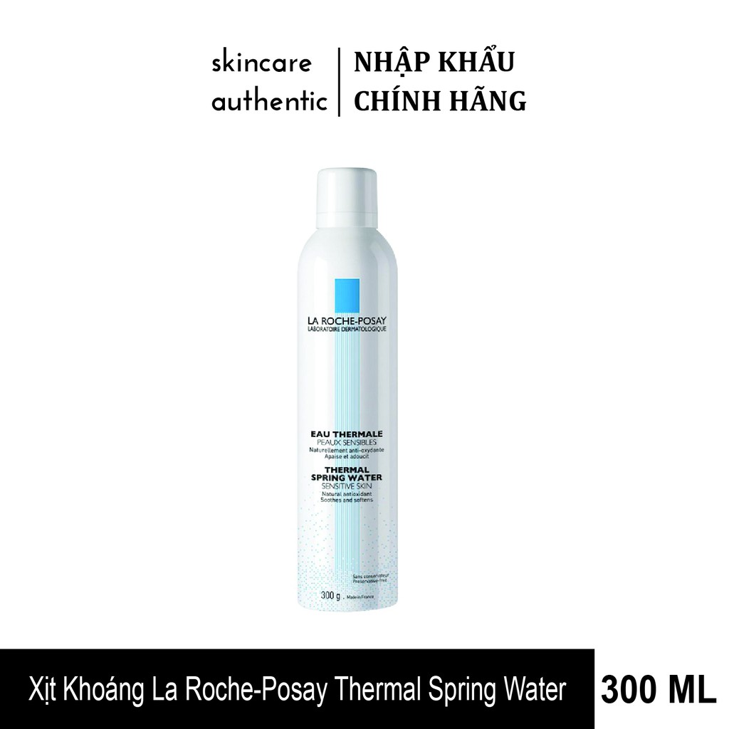 [CHÍNH HÃNG 100%] Nước khoáng giúp làm dịu & bảo vệ da La Roche-Posay Thermal Spring Water 300ml