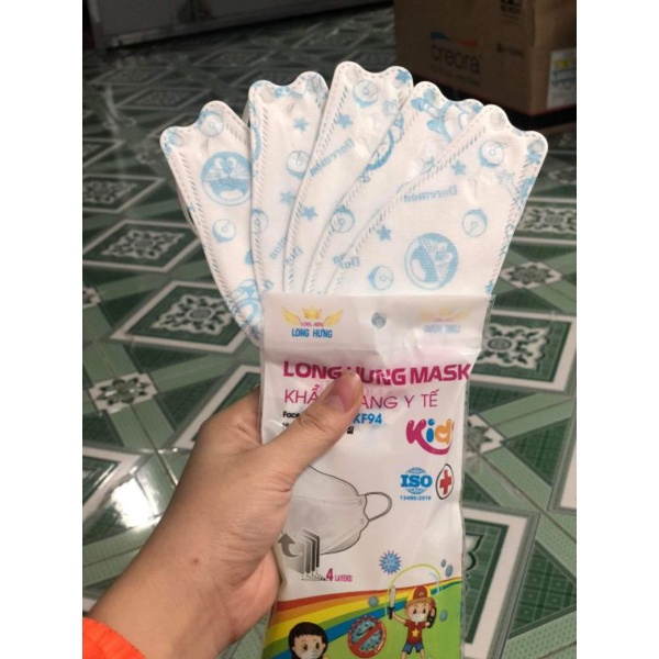[Sale cực sốc] Khẩu Trang 4D TT Mask KF94 Trẻ Em (3-12 tuổi)