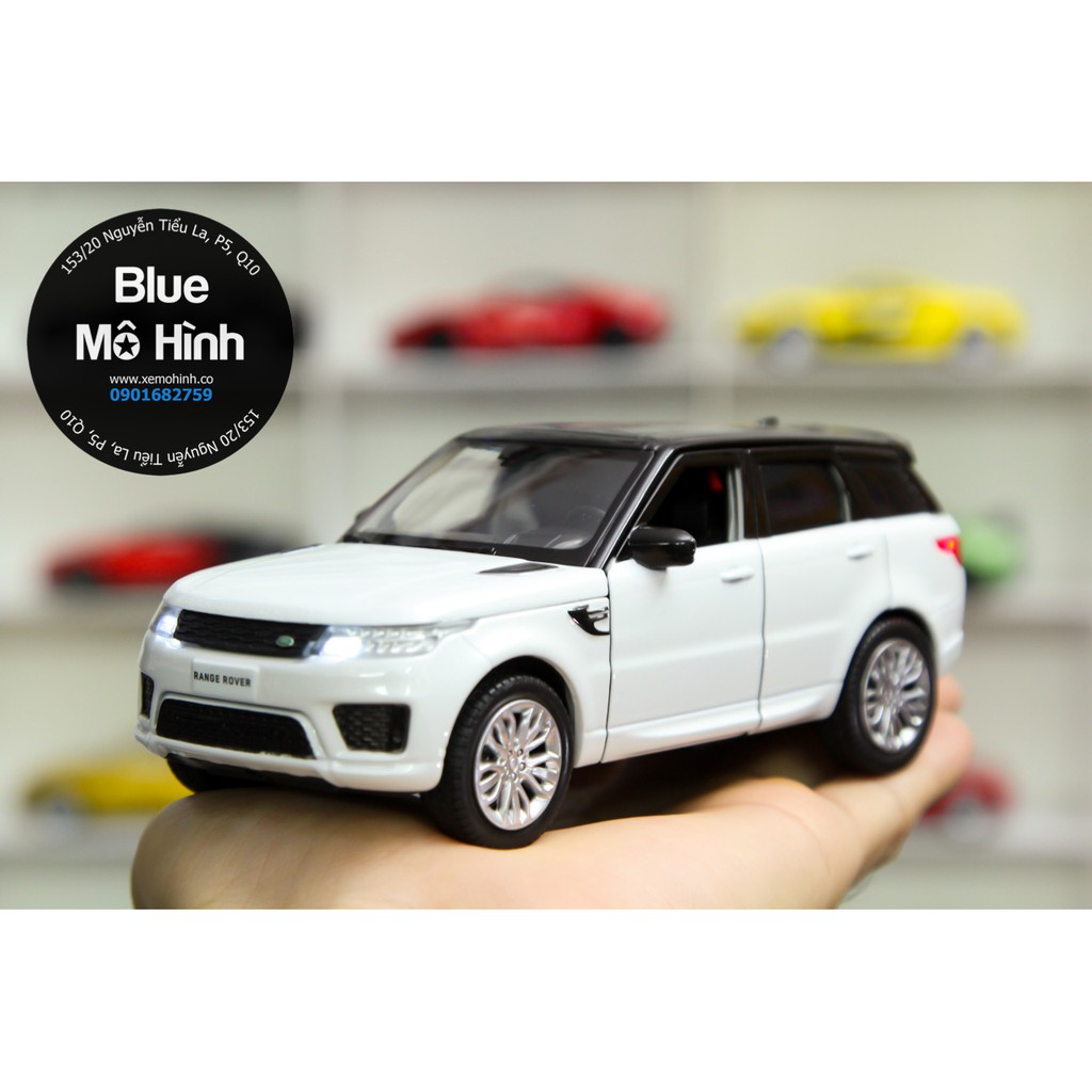 Blue mô hình | Xe mô hình Range Rover Sport SUV mở hết cửa 1:32