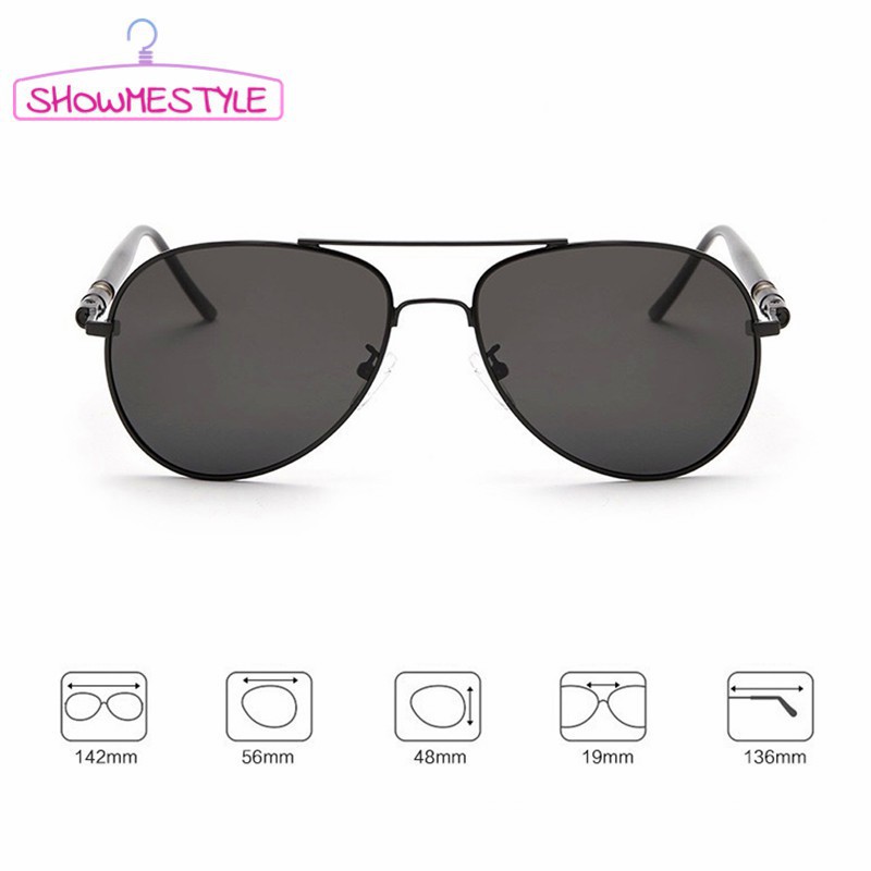 Kính mát phân cực oversized bằng hợp kim cho nam gentle monster | BigBuy360 - bigbuy360.vn