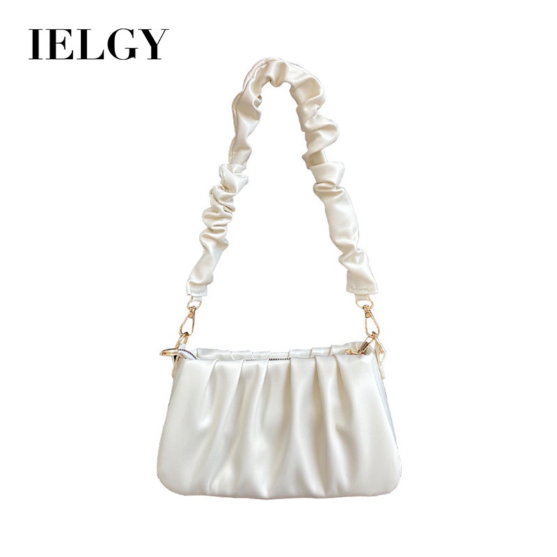 Túi Đeo Vai Hình Đám Mây Xếp Ly Xinh Xắn Dễ Phối Đồ Thời Trang Cho Nữ