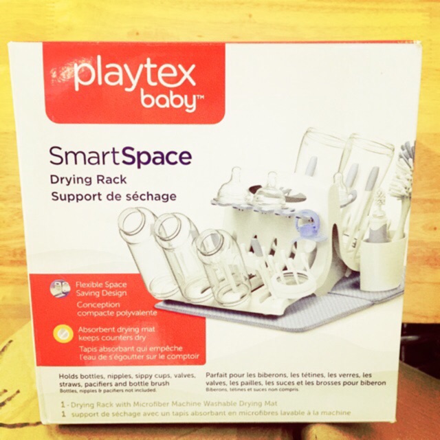 Giá úp bình sữa Playtex Baby Smart Space - Hàng xách tay Mỹ