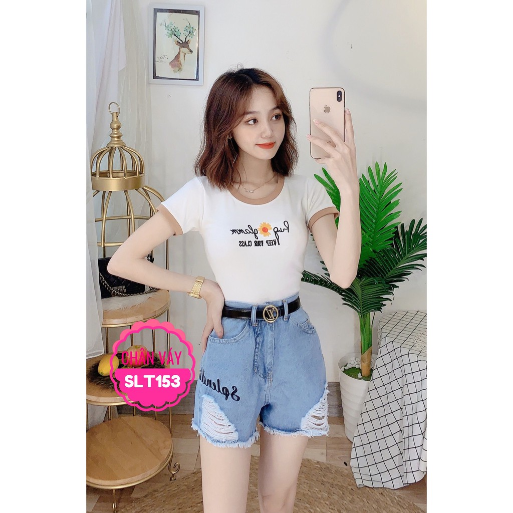 QUẦN SHORT JEAN CỰC CHẤT SJ153 ⚡100% ẢNH THẬT⚡ NN CHUYÊN SỈ - NN STORE