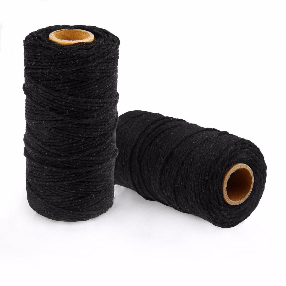 Cuộn Dây Cotton 100m Dùng Trang Trí Diy Mới