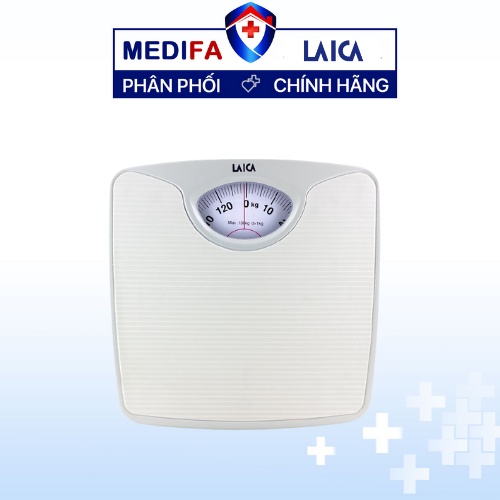 Cân sức khỏe cơ học Laica PS2018, độ chính xác cao, dùng cho cả người lớn và trẻ em, cân tối đa 130kg