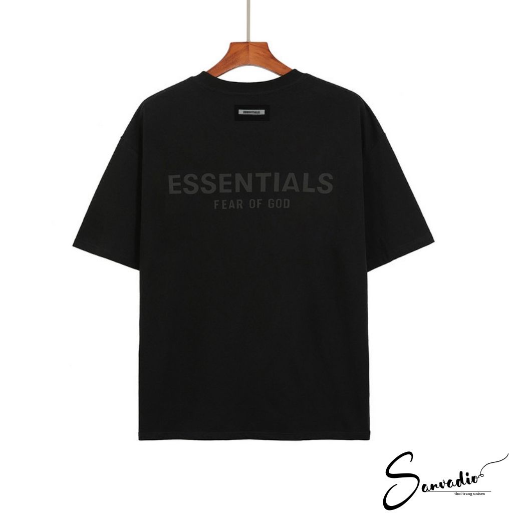 Áo Thun ESSENTIALS SANVADIO áo thun nam cao cấp unisex áo phông tay lỡ from rộng thời trang cao cấp Hàn Quốc AT300