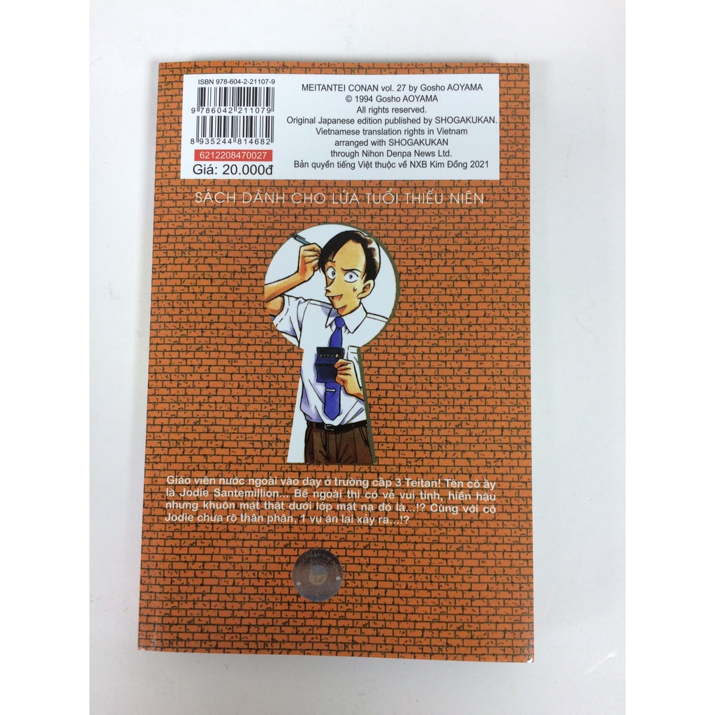 Sách - Thám tử lừng danh Conan - Tập 27