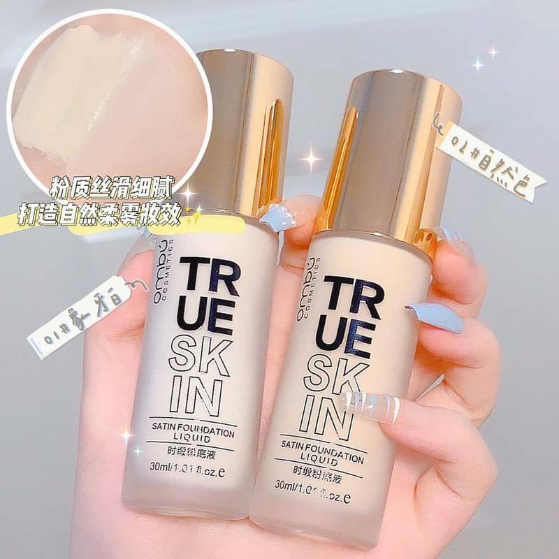 Kem nền dạng lỏng OMBU kiểm soát dầu dưỡng ẩm làm sáng da che lỗ chân lông vô hình thoáng khí