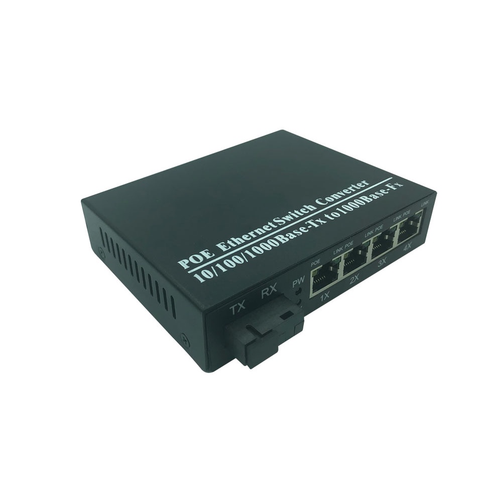 Đầu Nối POE 5 Cổng POE 1 SC 4 RJ45 Sang 4 10 / 100 / 1000M