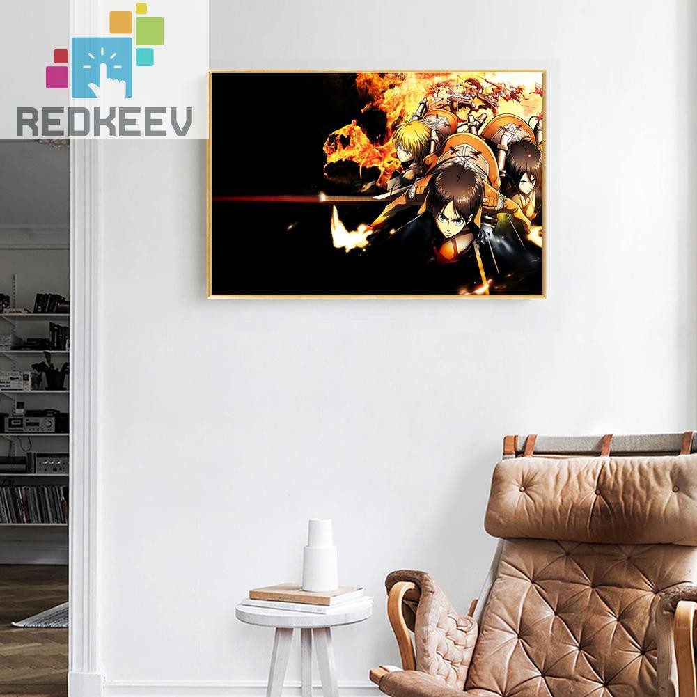 Bộ Tranh Đính Đá 5d Tự Làm Hình Anime Attack On Titan 1.13 | BigBuy360 - bigbuy360.vn