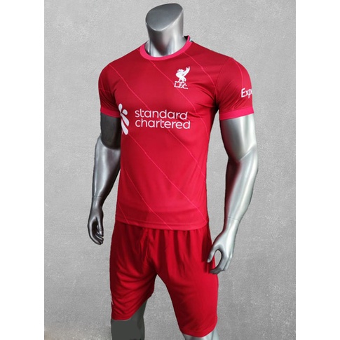 Bộ quần áo bóng đá CLB Liverpool thun lạnh đẹp mê li