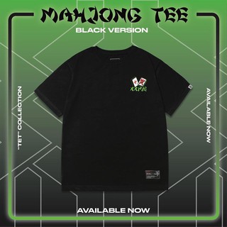 < XXME > - Áo thun Mahjong màu đen ( chính hãng )