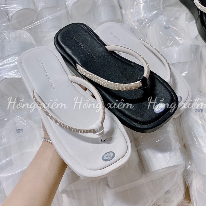 DÉP XỎ NGÓN GẮN ĐÁ SANG CHẢNH CHÀO HÈ 2022 NÂNG ĐẾ 2CM MÕM VUÔNG
