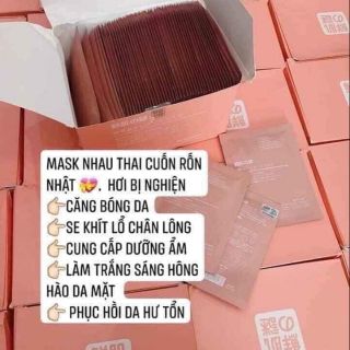 Hộp 50 miếng mặt nạ nhau thai cừu cuống rốn