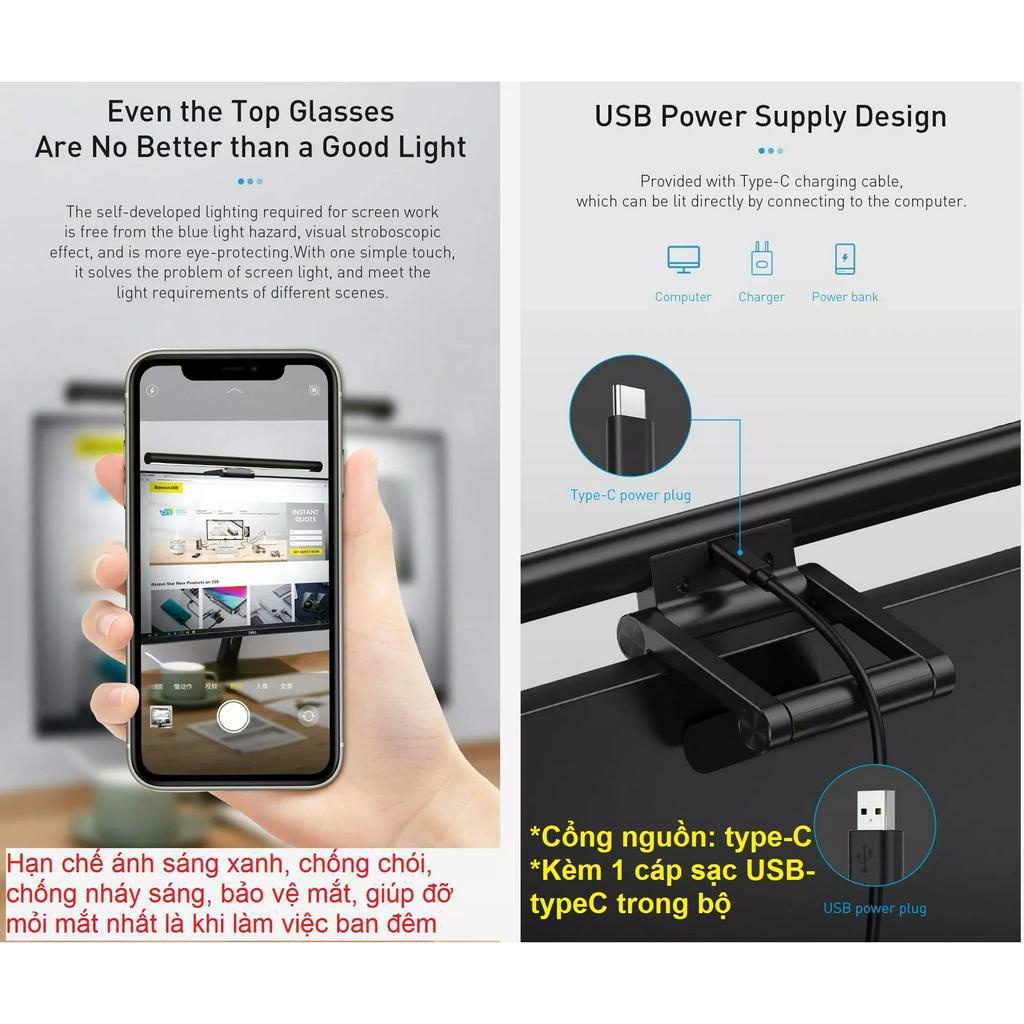 Đèn treo màn hình Baseus i-Work Series DGIWK-P01