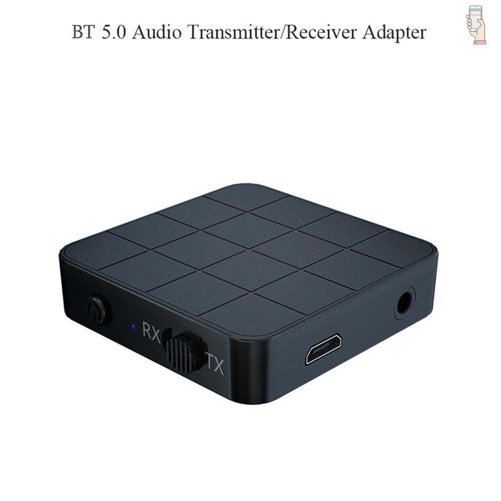 Bộ Thu Phát Tín Hiệu Âm Thanh Bluetooth 5.0 Aux Rca Jack 3.5mm Cho Loa Xe Hơi / Tv / Pc