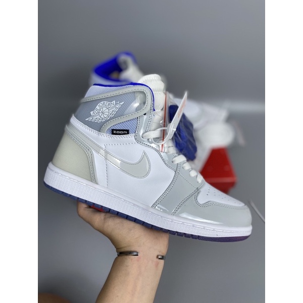 [ẢNH THẬT] Giày Jordan 1 High Zoom Giày Thể Thao Nam Nữ Cao Cổ Full Phụ Kiện