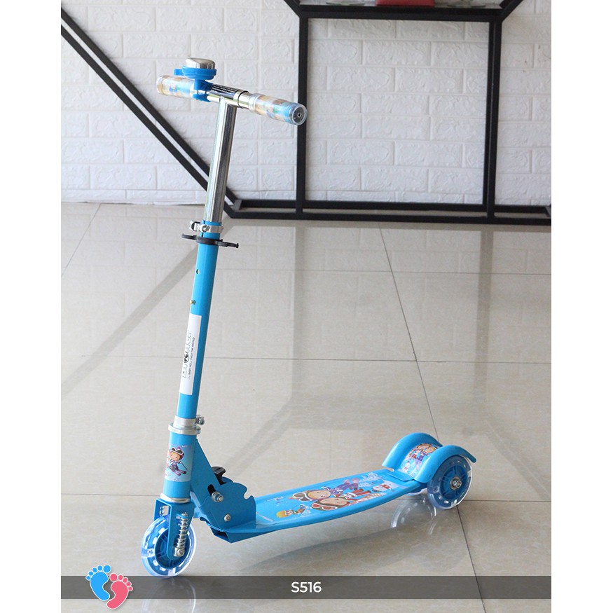 Xe trượt Scooter 3 bánh cho trẻ em Broller BABY PLAZA S516