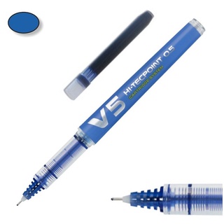 Bút mực nước Pilot V5 / V7 Hi-Tecpoint 0.5mm BX-V5/  BXC-V5-L-BGD