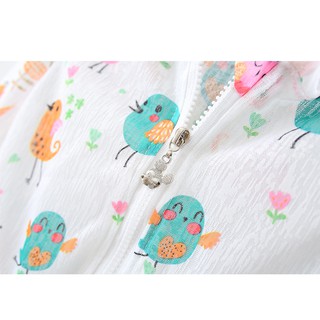Áo khoác lụa mỏng cho bé gái AK097