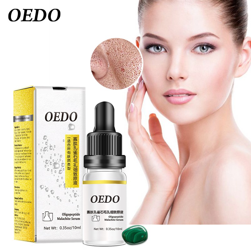 Serum OEDO Oligopeptide Malachite giảm vết nhăn chống lão hóa làm trắng da se khít lỗ chân lông dạng lỏng da mặt