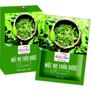 mặt nạ thảo dược ( trà xanh)
