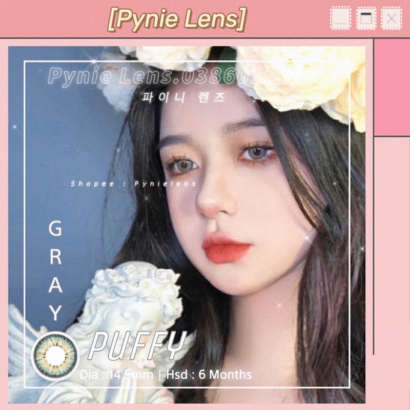 🌧️ ℒℯ𝓃𝓈 𝒫𝓊𝒻𝒻𝓎 𝒢𝓇𝒶𝓎 🌧 Xám tây pha xanh ngọc siêu xinh ạ 🌸