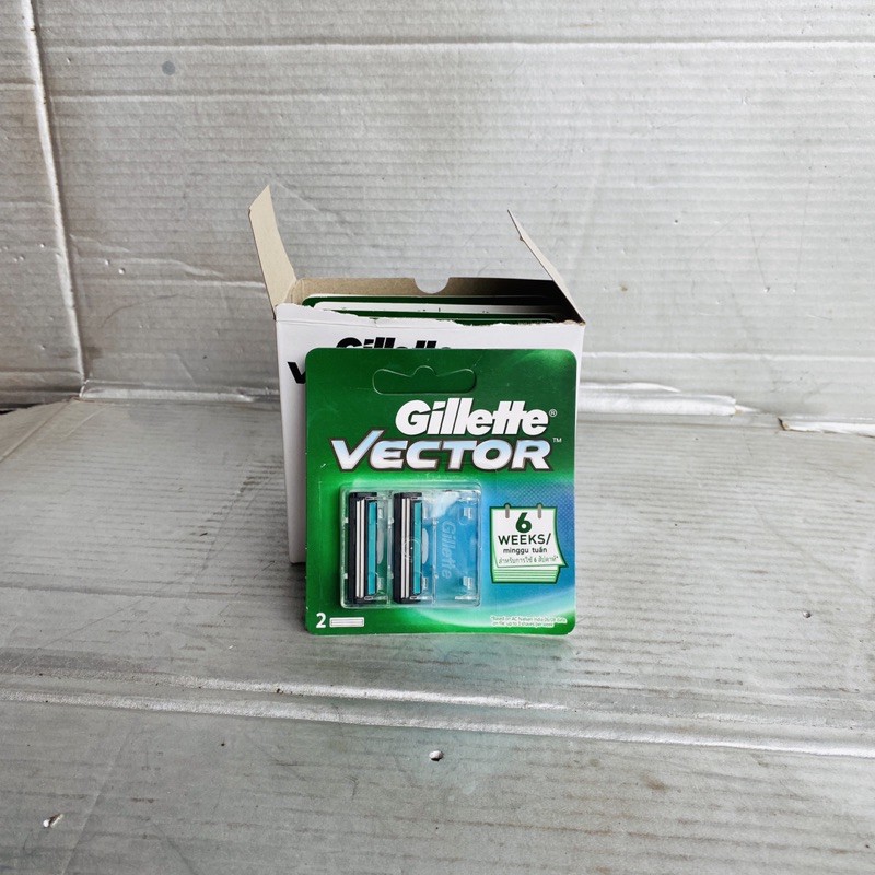 [Vỉ 2 Chiếc] Dao Cạo Râu Gillette Lưỡi Kép Tự Điều Chinh