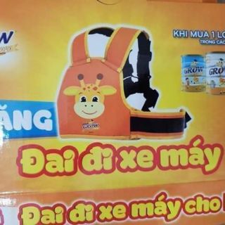 Đai xa máy cho bé, hkm Grow