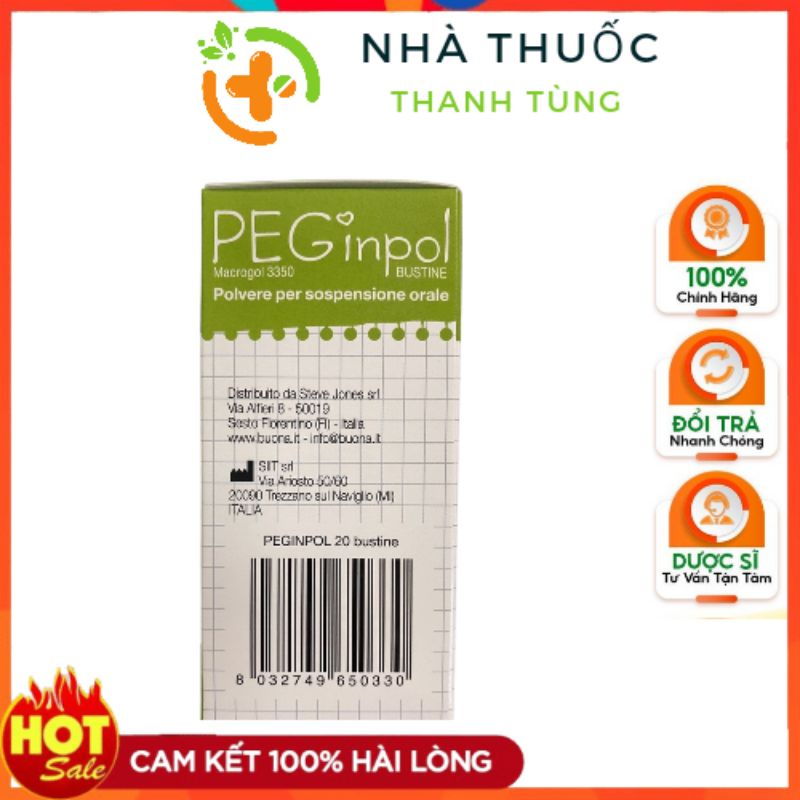 BUONA PEGINPOL giúp bé nhuận tràng , hết táo bón - nhập khẩu chính hãng