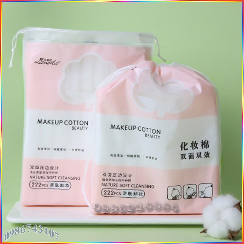 Bông tẩy trang Laneila túi 222 miếng GBL33 | BigBuy360 - bigbuy360.vn