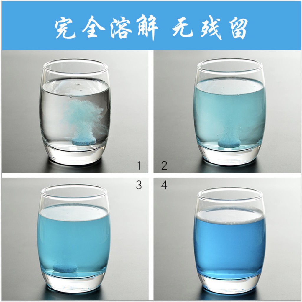 Viên Sủi Thả Hộp Nước Gạt Mưa Giúp Vệ Sinh Kính Cực Kỳ Tiện Lợi - Dành Cho Ô Tô, Xe Hơi