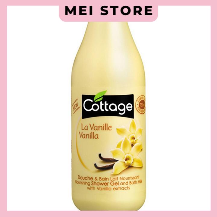 Freeship 99k - Sữa Tắm COTTAGE - Pháp 750 Ml
