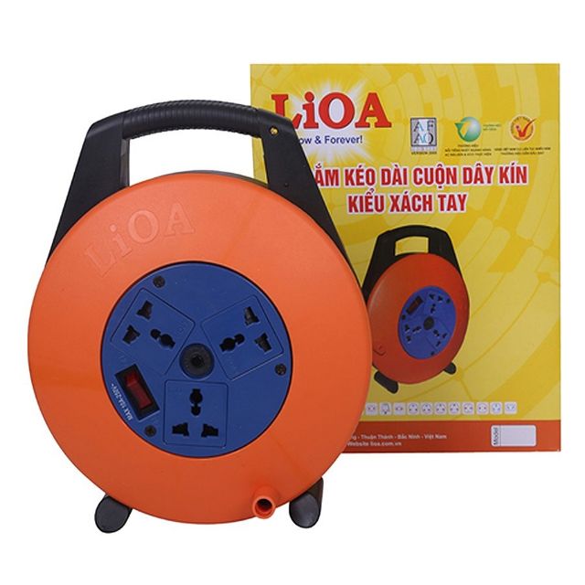 Ổ cắm kéo dài LIOA XTD10-2-15A ( 10m dây )