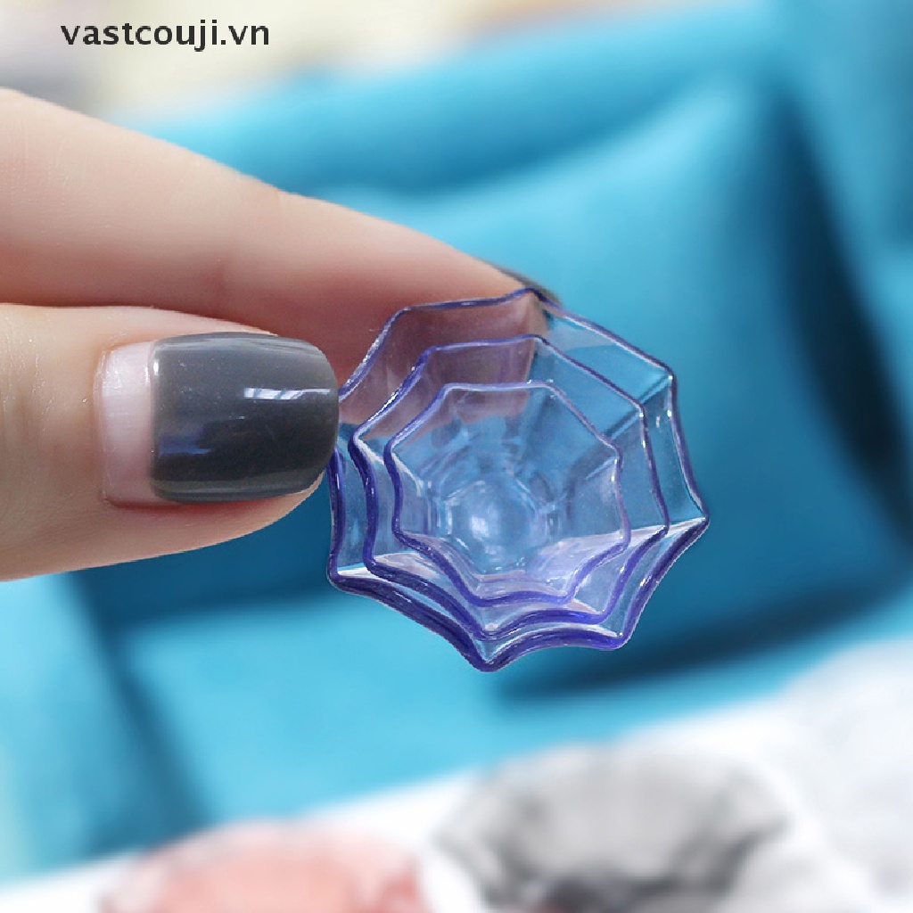 Bộ 3 Đồ trang trí Trái Cây Đa Giác Tỉ Lệ 1: 12 Trang Trí Nhà Búp Bê