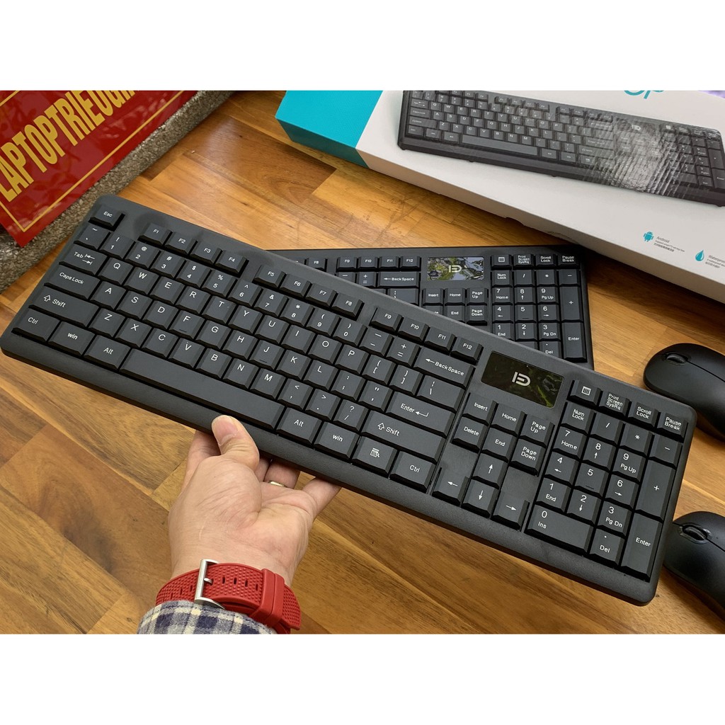 Bộ Bàn Phím Chuột Không Dây Chính Hãng  FORTER 1600 Cao Cấp