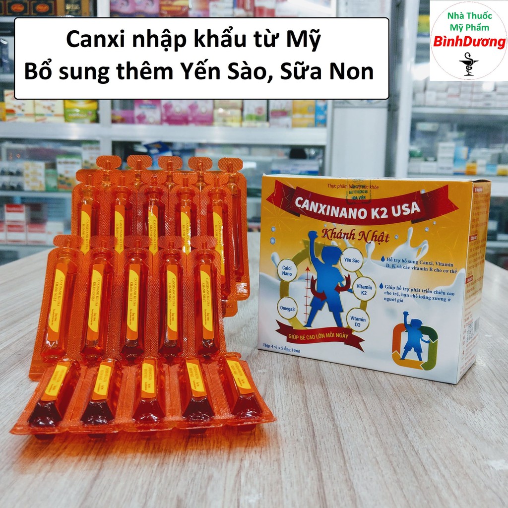 Canxi Nano nhập khẩu từ Mỹ - CanxiNano K2 USA [CHÍNH HÃNG] – FreeShip - Hỗ trợ xương khớp