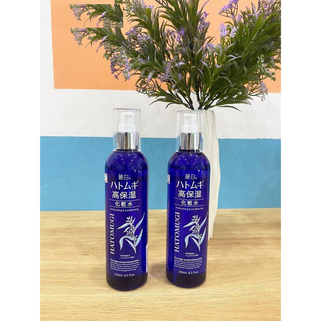 Lotion Hatomugi Ý Dĩ Dưỡng Ẩm Cao &amp; Làm Sáng Da 250ml High Moisturizing Lotion