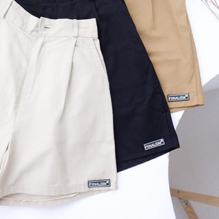 Quần short kaki Be/Đen - FIINSTORE