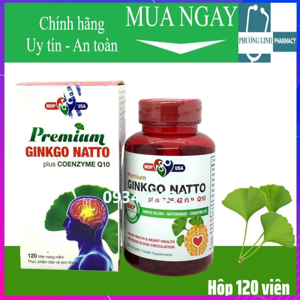 ✅ Ginkgo Natto Plus Coenzyme Q10 -Ginkgo Natto Plus Q10 giúp hỗ trợ hoạt huyết, tăng cường lưu thông máu