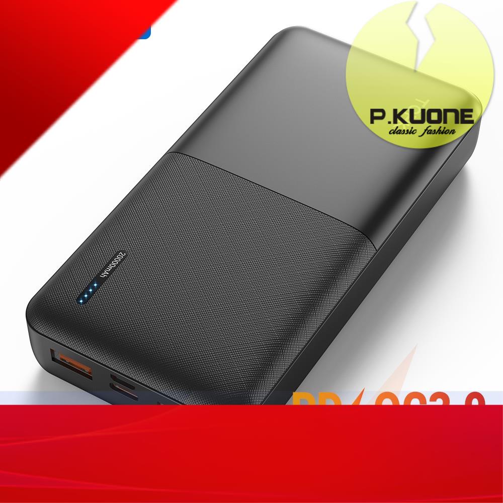 Sạc dự phòng TOPK I2009Q 18W 20000mAh cho HUAWEI Samsung Xiaomi OPPO Vivo Realme