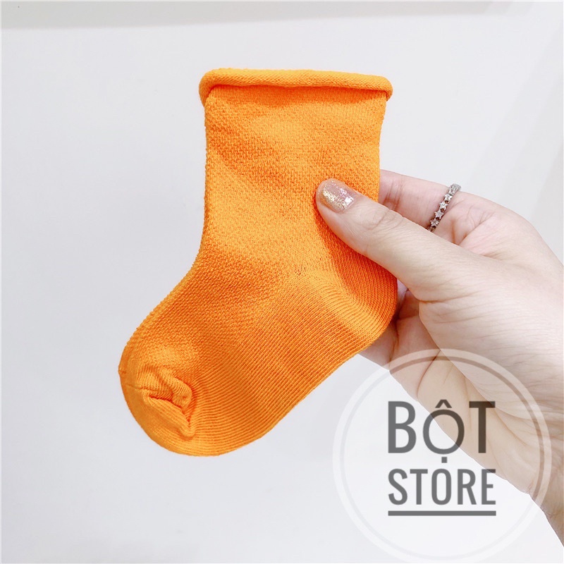 Tất nhún Hàn Quốc nhiều màu cho bé yêu mix đồ