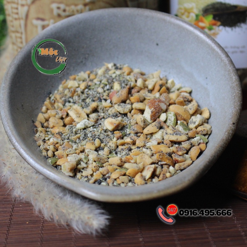 Muối vừng hạt ngũ cốc dinh dưỡng hũ 500g
