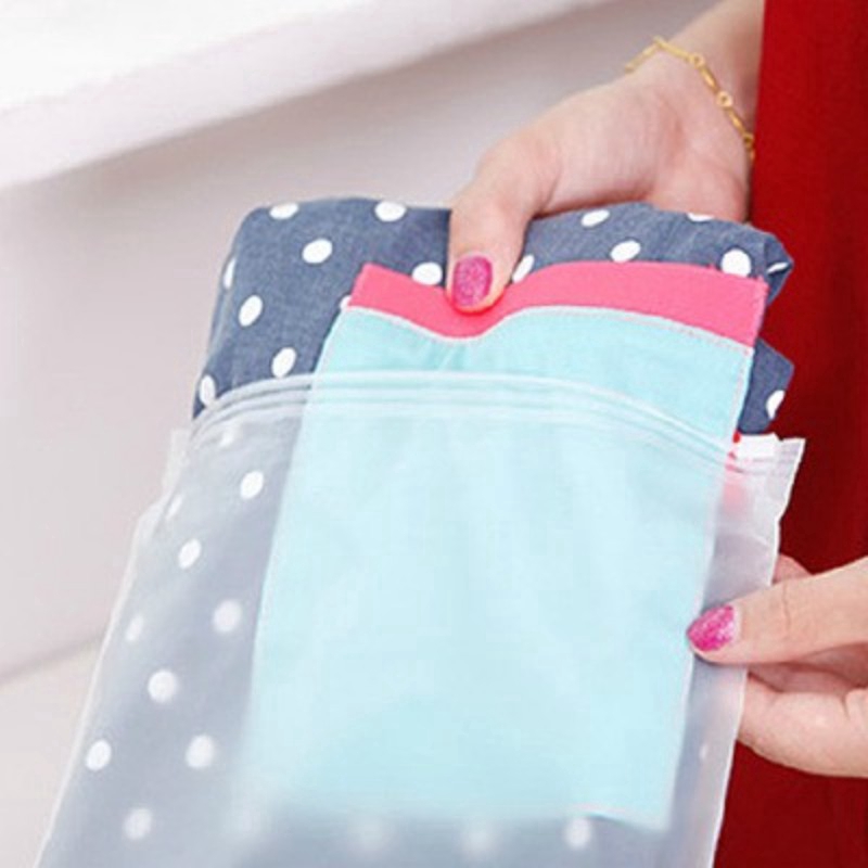 Bộ 1/3 túi khóa xuyên thấu chống thấm nước tiện dụng đi du lịch