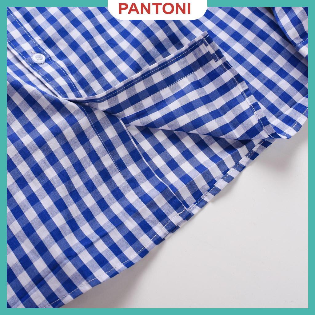 Áo sơ mi nam dài tay gấp hộp Kẻ Ca Rô Vuông cao cấp, chất vải cotton mịn phong cách công sở(SMKV) | BigBuy360 - bigbuy360.vn