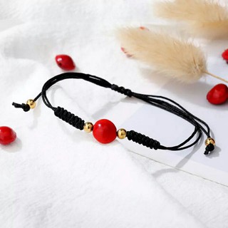 Vòng Hồng Đậu Tương Tư,  màu dây tùy chọn
