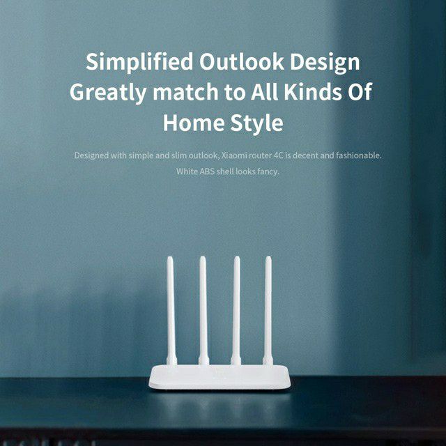 🔆 Bộ Phát Wifi Xiaomi Mi Router Gen 4C băng thông 300Mbps ☑ BH 12 tháng ( 💯 Chính Hãng ) Có kèm theo HD Cài Đặt | BigBuy360 - bigbuy360.vn